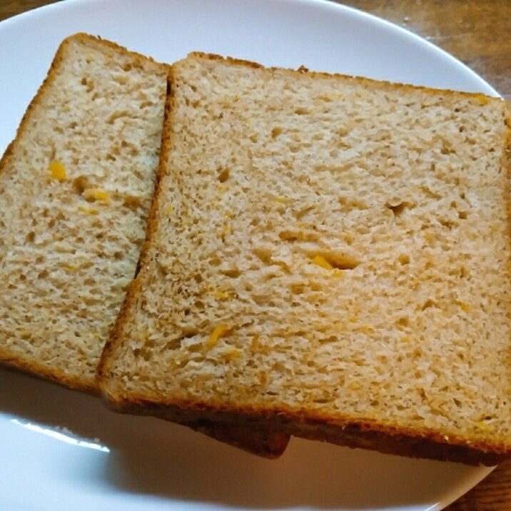 ふすま入り☆フルーツ缶詰の食パン